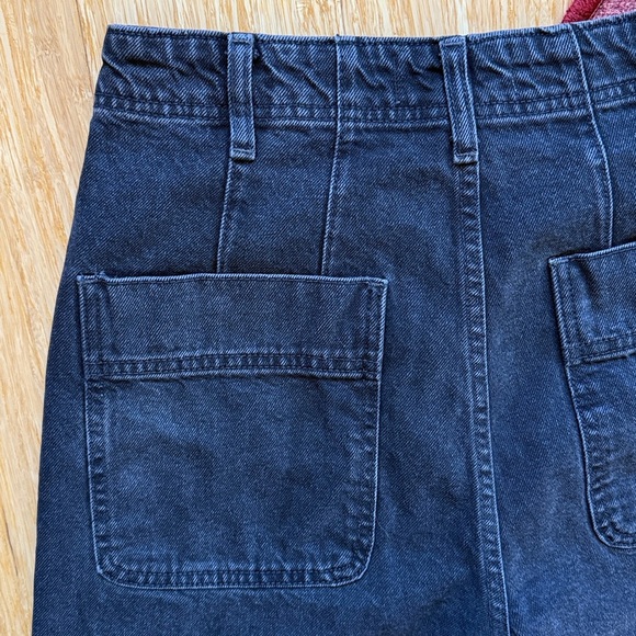 WE THE FREE High Rise Black Jeans Size 27 - Picture 8 of 12